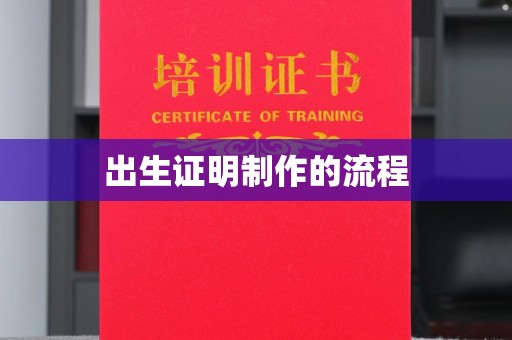 通川出生证明制作的流程