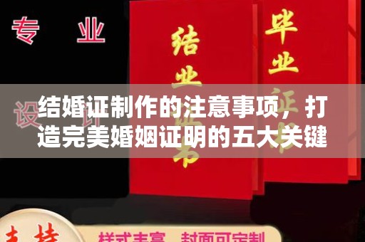 通川结婚证制作的注意事项，打造完美婚姻证明的五大关键点