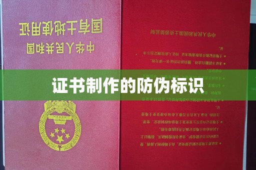 通川证书制作的防伪标识