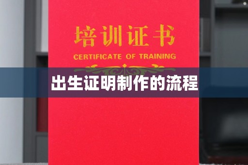 通川出生证明制作的流程
