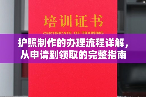 通川护照制作的办理流程详解，从申请到领取的完整指南