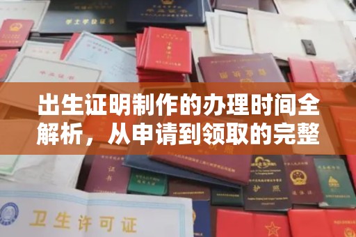 通川出生证明制作的办理时间全解析，从申请到领取的完整指南