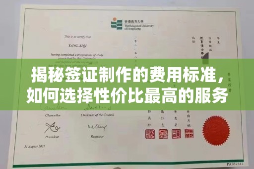 通川揭秘签证制作的费用标准，如何选择性价比最高的服务？